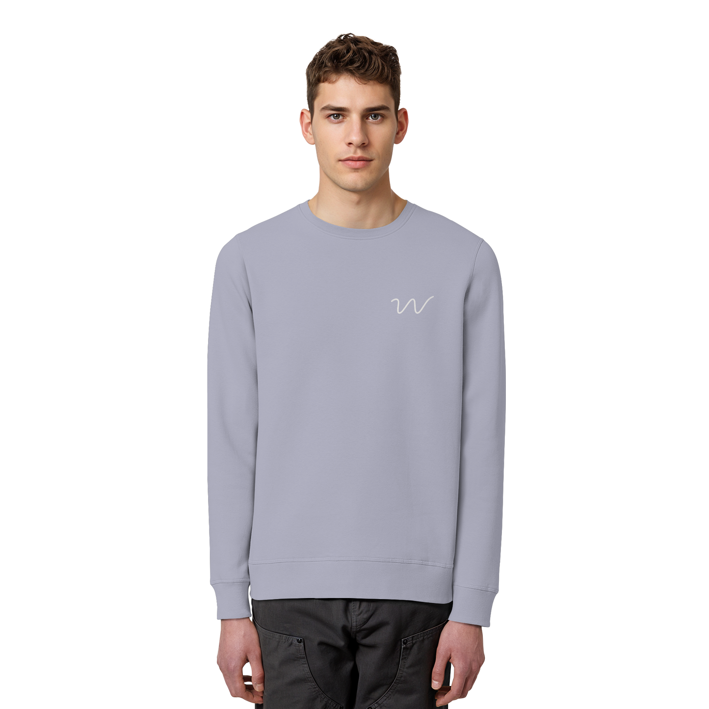 Camping Word-Square - Unisex Bio Basic Sweatshirt
