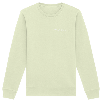 (somewhere) ways become places - Unisex Bio Basic Sweatshirt