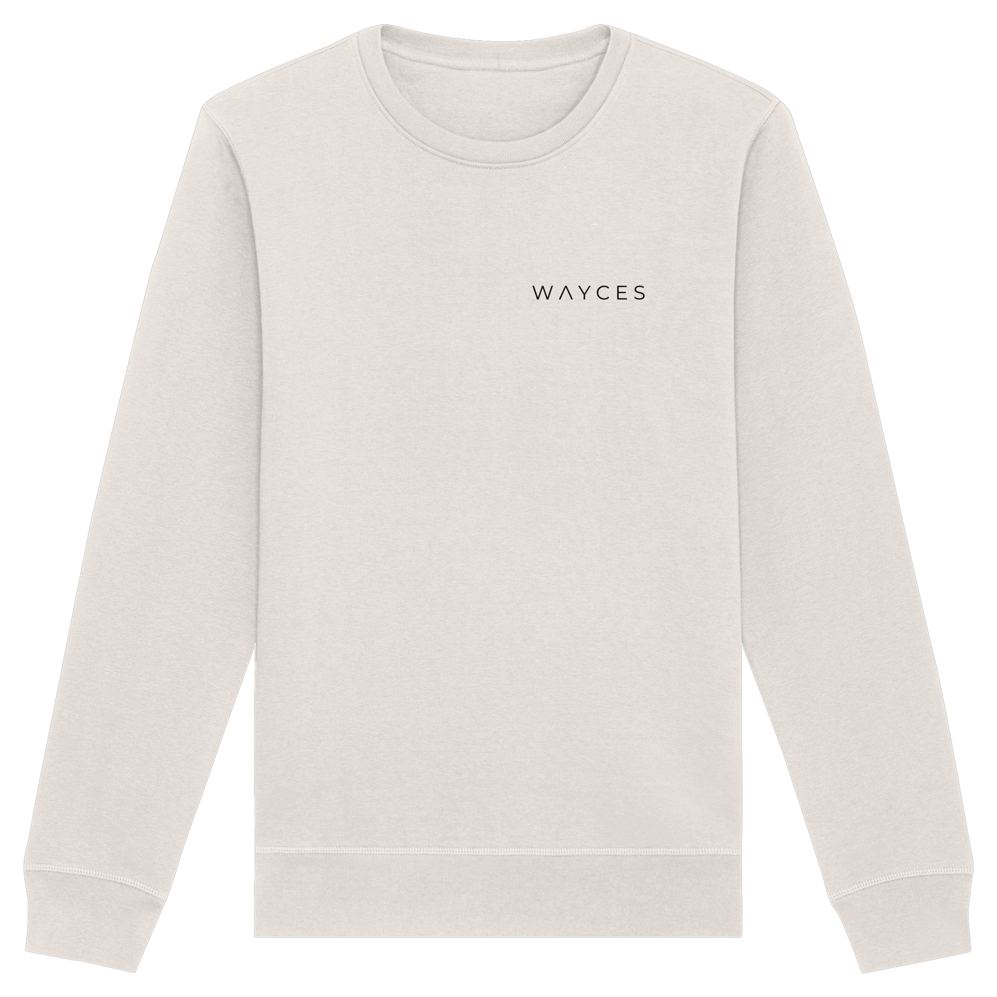 (somewhere) ways become places - Unisex Bio Basic Sweatshirt