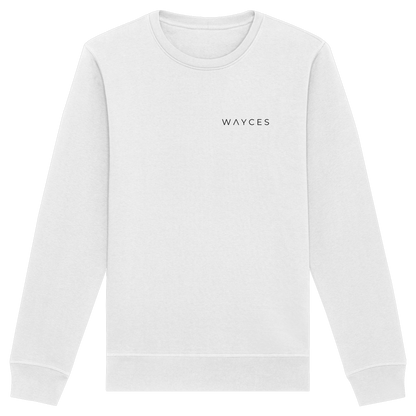 (somewhere) ways become places - Unisex Bio Basic Sweatshirt
