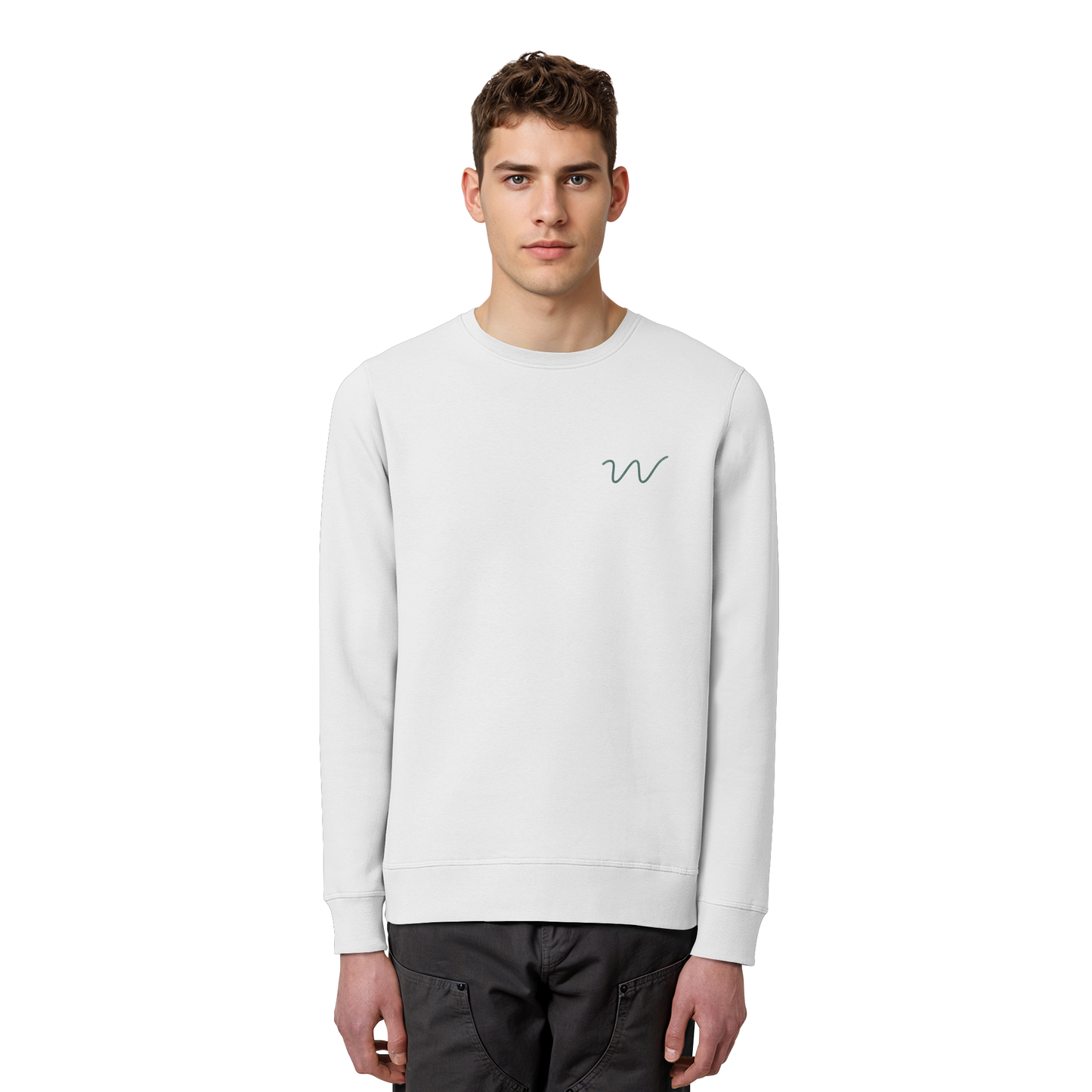 Camping Word-Square - Unisex Bio Basic Sweatshirt