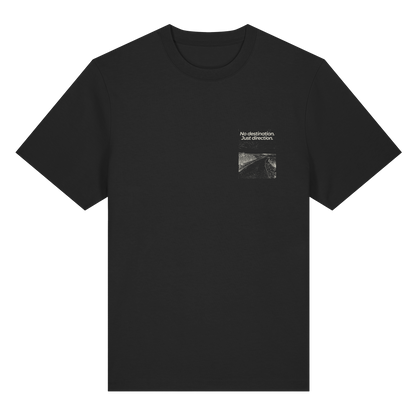 Weg durch die Dünen - No destination. Just direction. - Bio Heavy Shirt