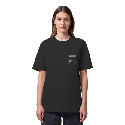 Weg durch die Dünen - No destination. Just direction. - Bio Heavy Shirt