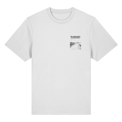 Weg durch die Dünen - No destination. Just direction. - Bio Heavy Shirt