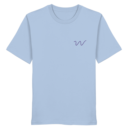 Camping Word-Square - Unisex Bio T-Shirt