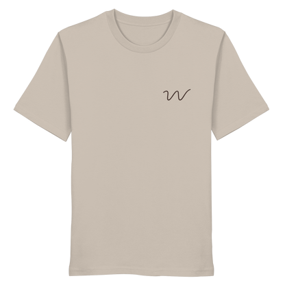 Camping Word-Square - Unisex Bio T-Shirt