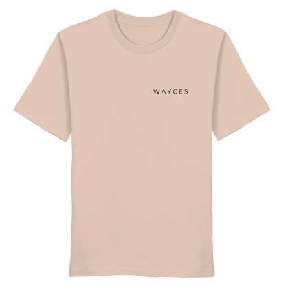 (somewhere) ways become places - Unisex Bio T-Shirt