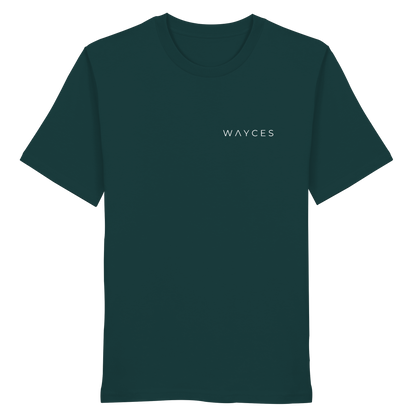 (somewhere) ways become places - Unisex Bio T-Shirt