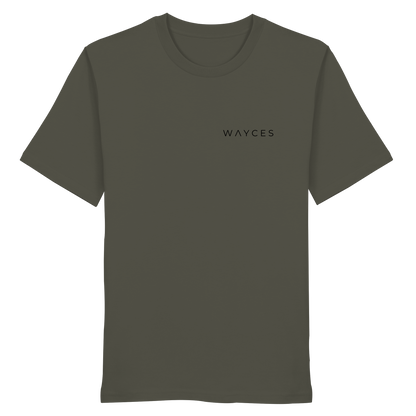 (somewhere) ways become places - Unisex Bio T-Shirt