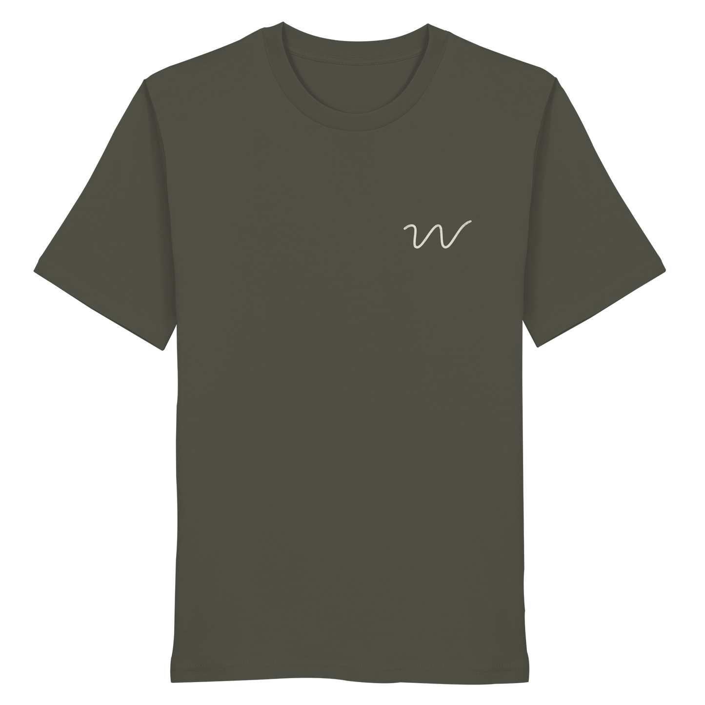 Camping Word-Square - Unisex Bio T-Shirt