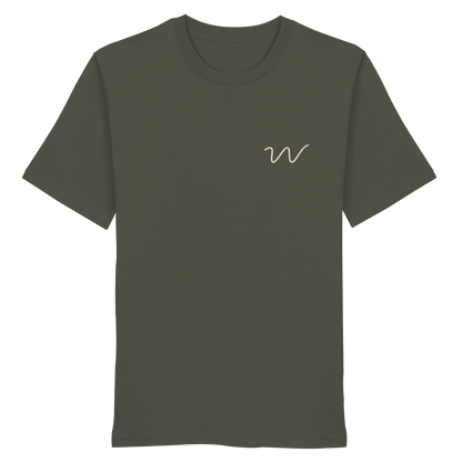 Camping Word-Square - Unisex Bio T-Shirt