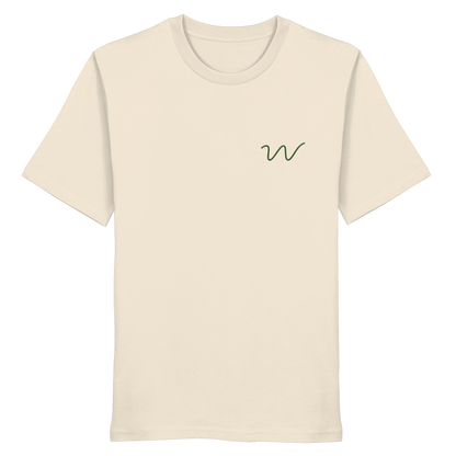 Camping Word-Square - Unisex Bio T-Shirt