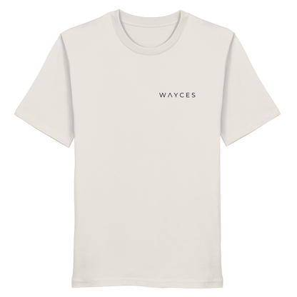 (somewhere) ways become places - Unisex Bio T-Shirt