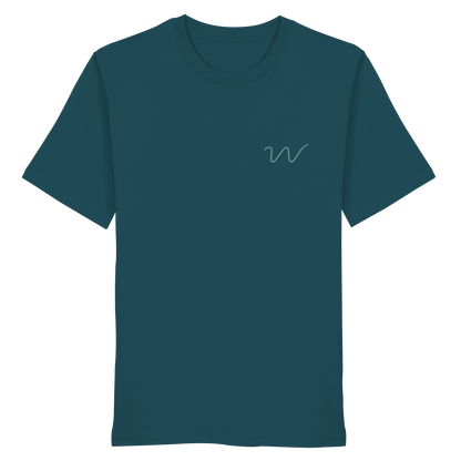 Camping Word-Square - Unisex Bio T-Shirt