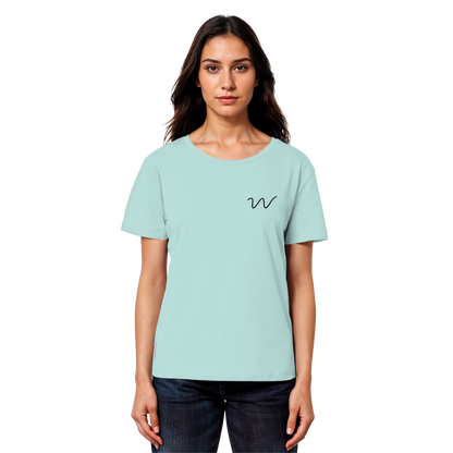 Berggipfel - Above the noise. Find jour line. - Damen Bio Lightweight T-Shirt