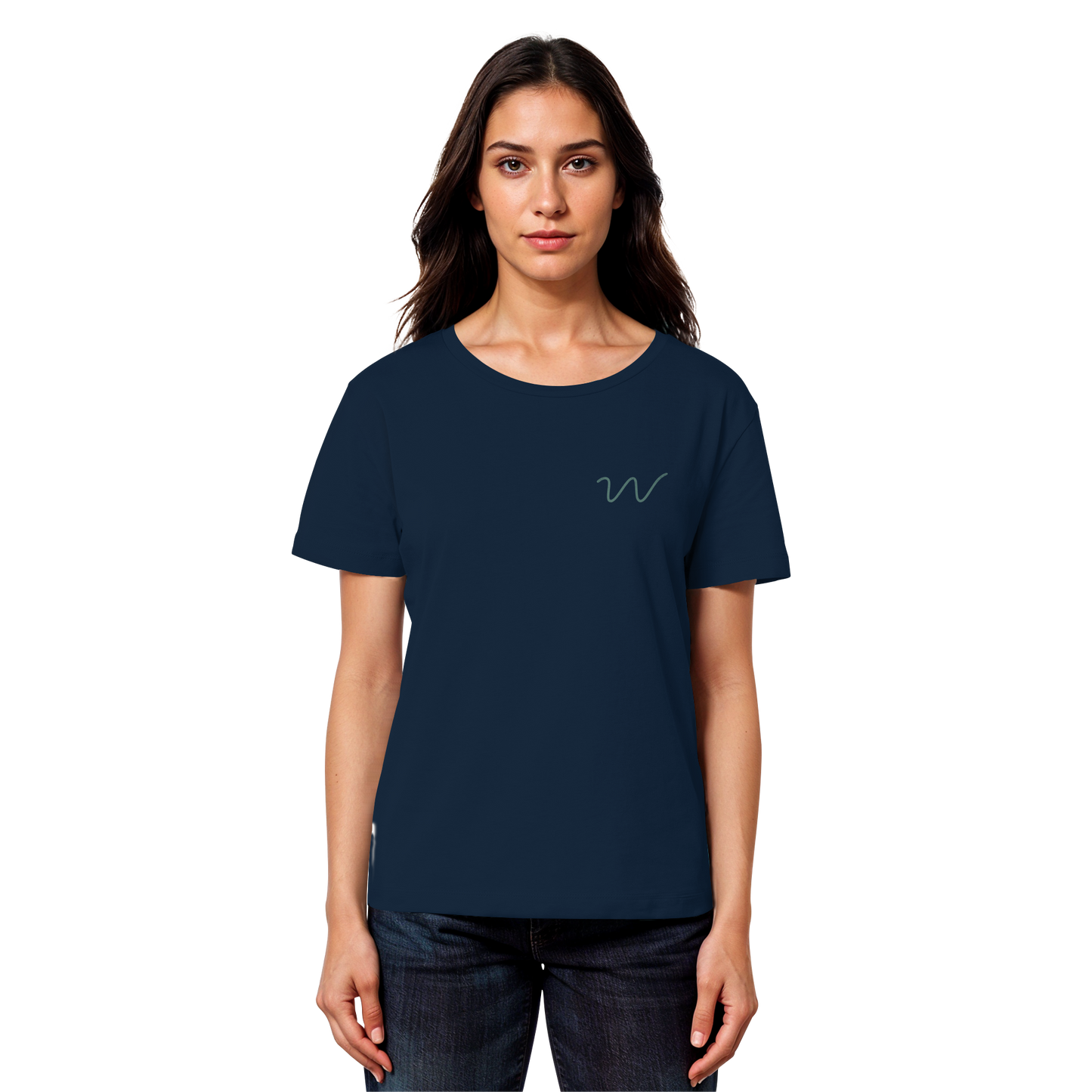 Berggipfel - Above the noise. Find jour line. - Damen Bio Lightweight T-Shirt