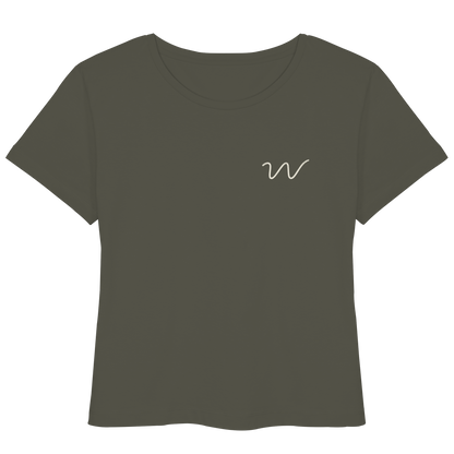 Berggipfel - Above the noise. Find jour line. - Damen Bio Lightweight T-Shirt