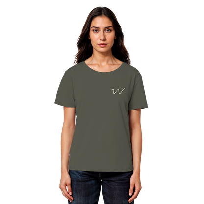 Berggipfel - Above the noise. Find jour line. - Damen Bio Lightweight T-Shirt