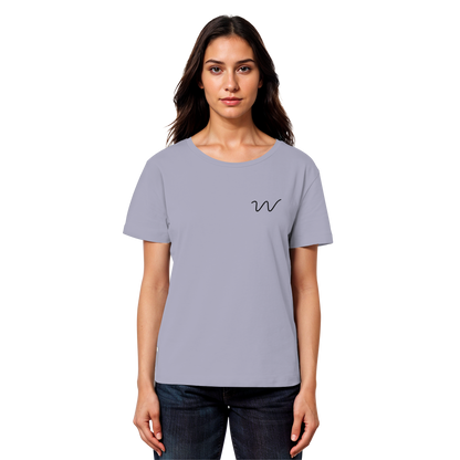 Berggipfel - Above the noise. Find jour line. - Damen Bio Lightweight T-Shirt