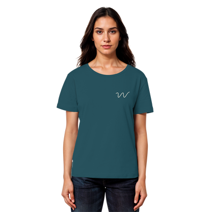 Berggipfel - Above the noise. Find jour line. - Damen Bio Lightweight T-Shirt